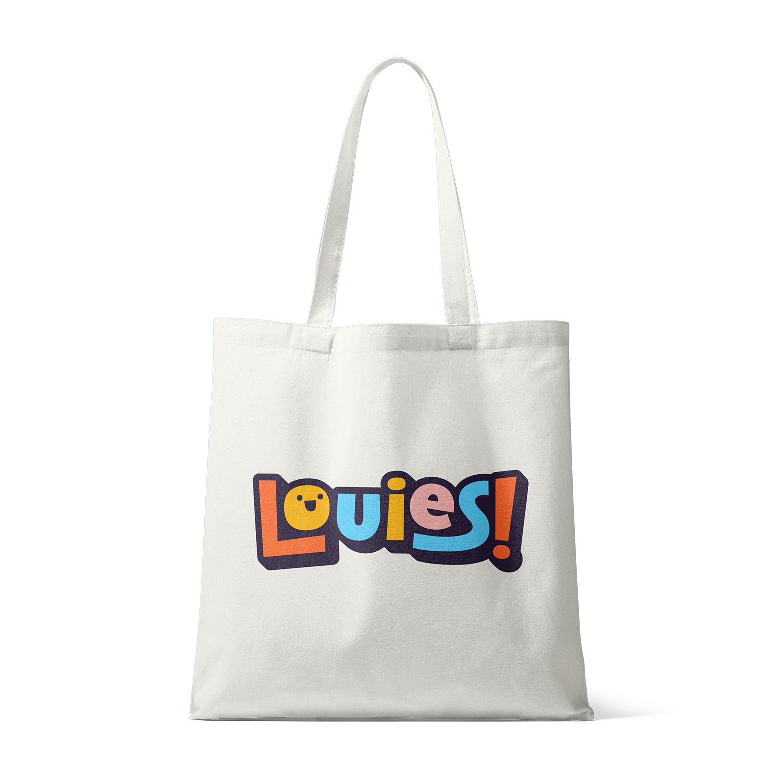 Louie's Printed Tote Bag
